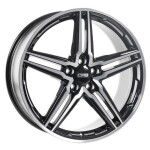 alumiinivanne CMS C29 Diamond Black Gloss 8x18" 5x120 ET50 keskireikä 65.1