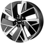 alumiinivanne CMS C32-AERO Diamond Black Gloss 7.5x19" 5x112 ET49 keskireikä 66.6