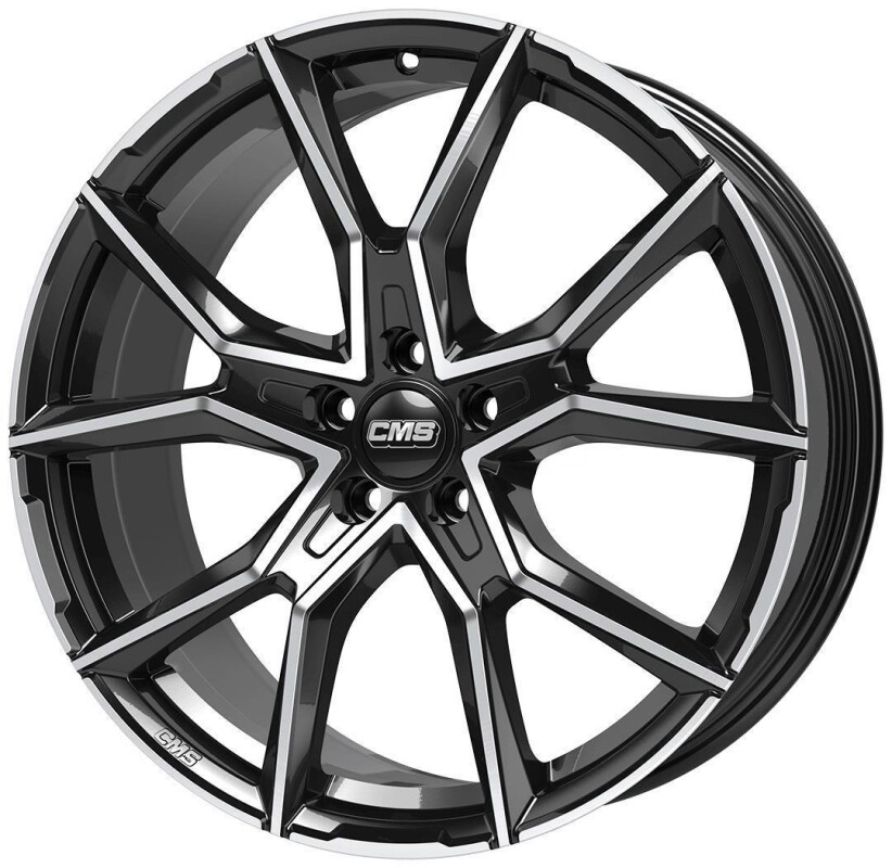 alumiinivanne CMS C33 Diamond Black Gloss 8.5x20" 5x112 ET40 keskireikä 66.6