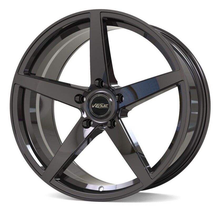 alumiinivanne Venue Evo5 Gloss Black 9x20" 5x112 ET45 keskireikä 66.6