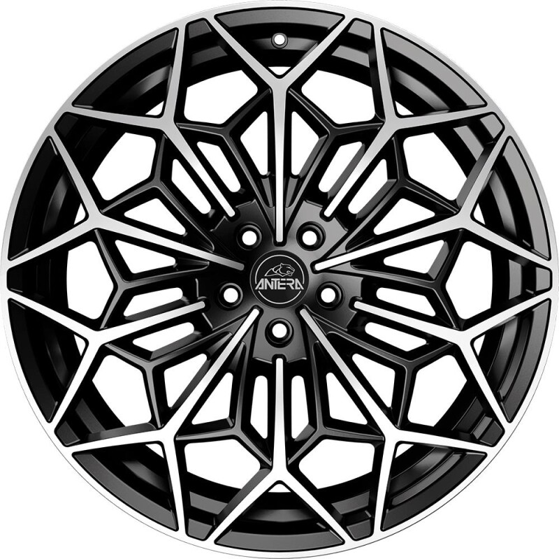 alumiinivanne Antera A105 Piano Black Diamond 10x23" 5x120 ET35 keskireikä 72.6