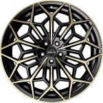 alumiinivanne Antera A105 Piano Black Champagne 8.5x21" 5x112 ET35 keskireikä 66.6