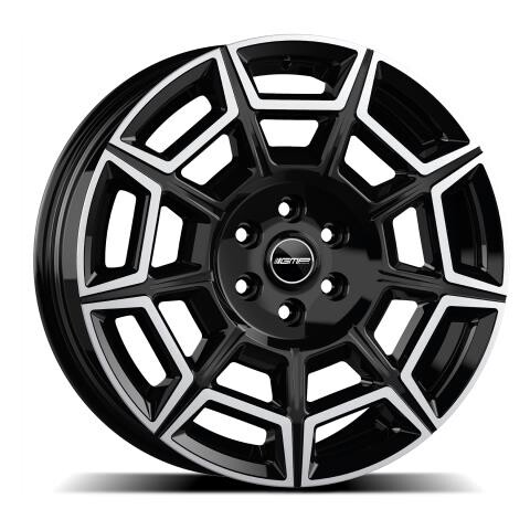alumiinivanne GMP Pervan Black Diamond 7.5x18" 6x120 ET50 keskireikä 74.6