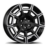 alumiinivanne GMP Pervan Black Diamond 7.5x18" 6x120 ET50 keskireikä 74.6