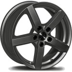 alumiinivanne STW CITY Dark Grey 7x17" 5x114.3 ET38 keskireikä 67.1