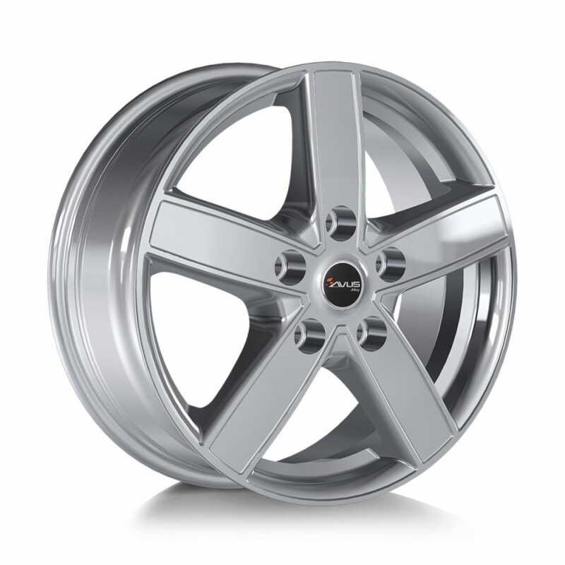 alumiinivanne Avus AC-V51 Hyper Silver 7x17" 5x118 ET62 keskireikä 71.1