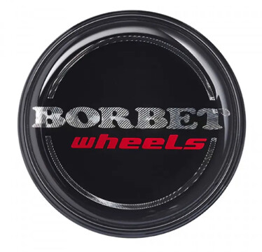 Borbet Wheel Logo Sticker 75mm 1pcs 8847