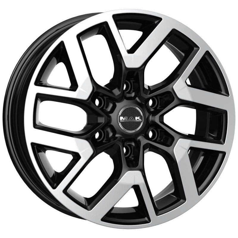 alumiinivanne MAK Gravel Black Mirror 7.5x19" 6x139.7 ET26 keskireikä 106.1