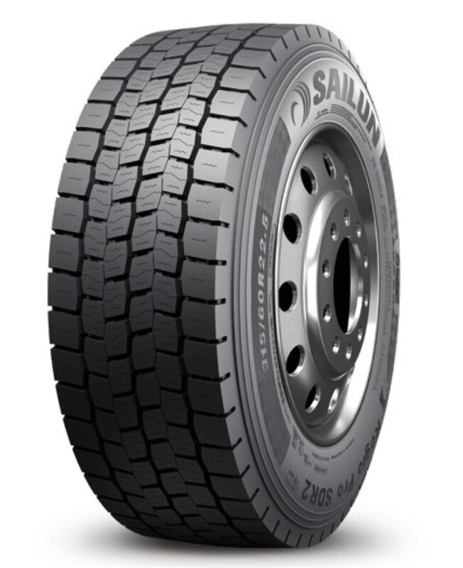 315/80R22.5 Sailun kuljetus PRO D 156/150L (154/150M) M+S 3PMSF Drive REGIONAL CAA72