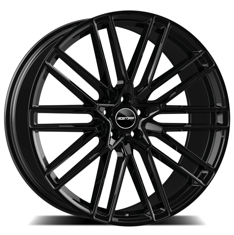 alumiinivanne GMP Stilgar Glossy Black 10x24" 5x120 ET35 keskireikä 72.6