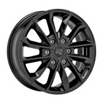 alumiinivanne MSW 42 6H Gloss Black 8.5x20" 6x120 ET47 keskireikä 74.6
