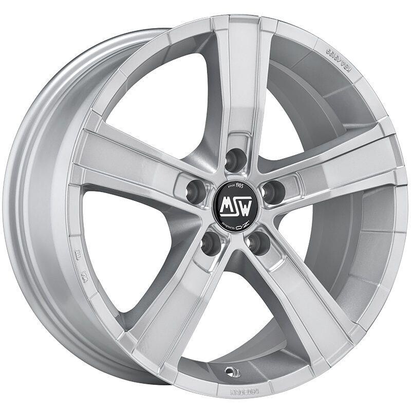 alumiinivanne MSW Sahara 5 Full Silver 8x18" 5x150 ET35 keskireikä 110