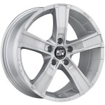 alumiinivanne MSW Sahara 5 Full Silver 8x18" 5x150 ET35 keskireikä 110