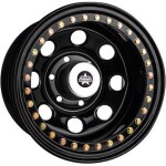 alumiinivanne Jack Wheeler Rocky BL Black 8x16" 6x139.7 ET-20 keskireikä 110