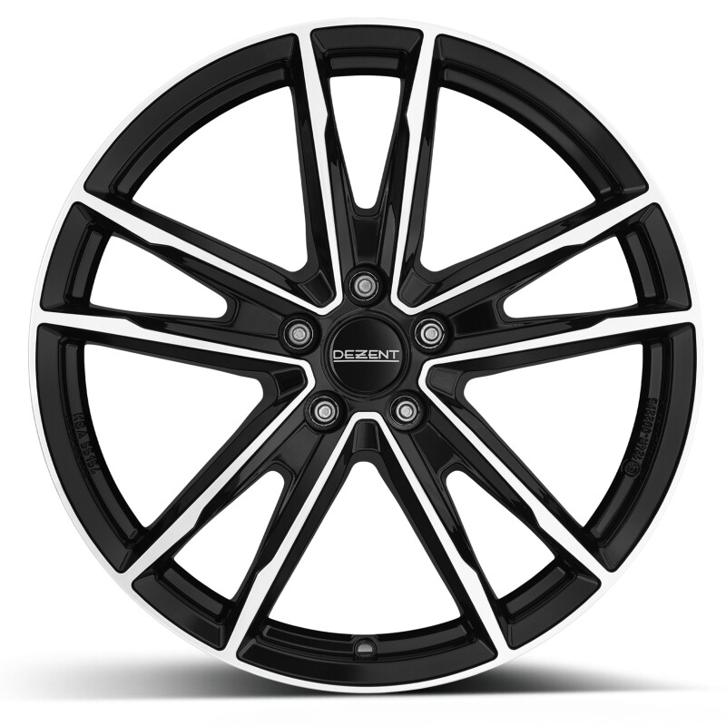 alumiinivanne Dezent KF dark Black/polished 7.5x19" 5x112 ET40 keskireikä 57.1