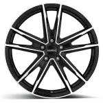 alumiinivanne Dezent KF dark Black/polished 7x16" 5x108 ET37 keskireikä 63.4