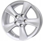 alumiinivanne OE Toyota PZ474-T0674-ZJ Silver 6.5x16" 5x100 ET39 keskireikä 54.1