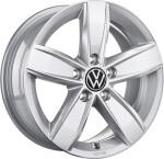 alumiinivanne OE Volkswagen 5NA0714978Z8 Silver 6.5x17" 5x112 ET38 keskireikä 57.1