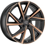 alumiinivanne MSW 80-5 Matt Black Copper Fp 8x19" 5x112 ET40 keskireikä 57.1