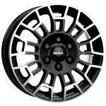 alumiinivanne MAK Nomad-2 Black Mirror 7.5x17" 6x139.7 ET37 keskireikä 67.1