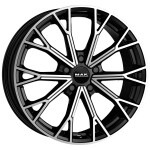 alumiinivanne MAK Asphalt Black Mirror 8x19" 5x108 ET42 keskireikä 72