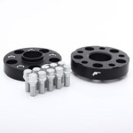 Spacer Japan Racing 30mm 2 Kpl 5x112 66.6 mm (+Bolts M14x1.25) Black (JRWA2-30MM-5L2-66BK)