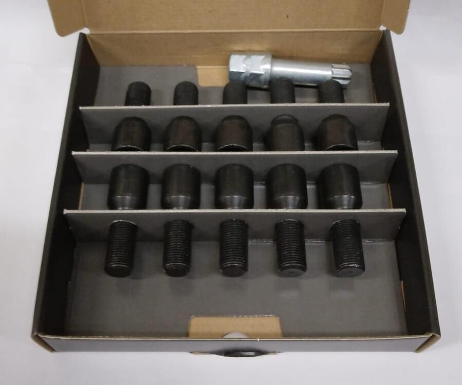 Breyton Tuner Bolts 10 Kpl black for Fascinate wheels 5x112 714125300201