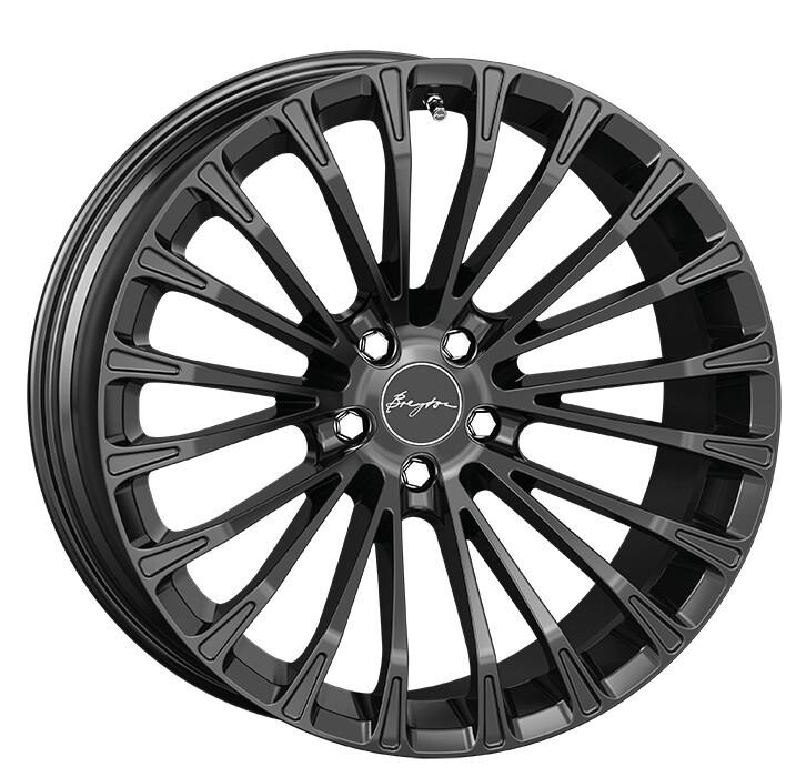 alumiinivanne Breyton Race LS 2 Matt Black 8.5x20" 5x112 ET30 keskireikä 66.6