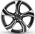 alumiinivanne Dezent KB dark Black/polished 8x19" 5x108 ET45 keskireikä 63.4