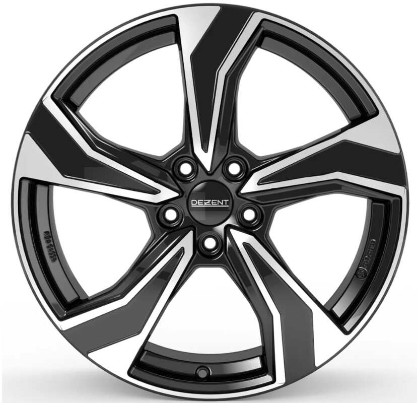 alumiinivanne Dezent KB dark Black/polished 6x16" 5x100 ET50 keskireikä 54.1