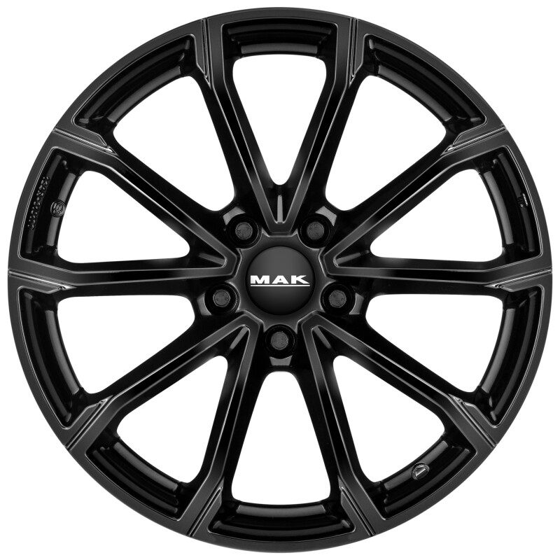 alumiinivanne MAK Davinci Gloss Black 6.5x17" 5x100 ET39 keskireikä 57.1