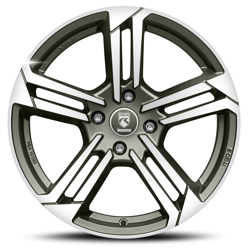 alumiinivanne Reds Twist Graphite Matt Polished 4H 7x17" 4x108 ET32 keskireikä 72.3