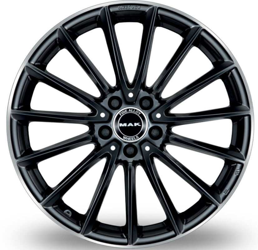 alumiinivanne MAK Komet Gloss Black Mirror Ring 9x20" 5x112 ET41 keskireikä 66.6