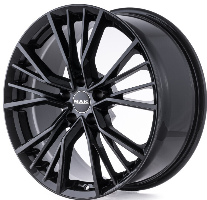 alumiinivanne MAK Union Gloss Black 7.5x17" 5x112 ET39 keskireikä 66.6