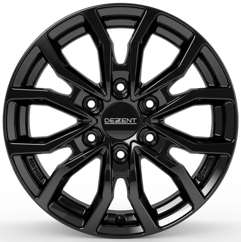 alumiinivanne Dezent KC Black 7.5x17" 6x139.7 ET30 keskireikä 106.1
