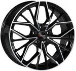 alumiinivanne Xtreme RX6 Black Polished 9x21" 5x112 ET42 keskireikä 57.1