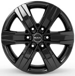 alumiinivanne MAK Stone 6 Gloss Black 8x18" 6x139.7 ET35 keskireikä 106.1