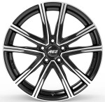 alumiinivanne AEZ Montreal dark Black/polished 7x19" 5x108 ET48 keskireikä 63.4