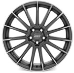 alumiinivanne AEZ Atlanta Graphite matt/polished 8.5x19" 5x114.3 ET40 keskireikä 64.1