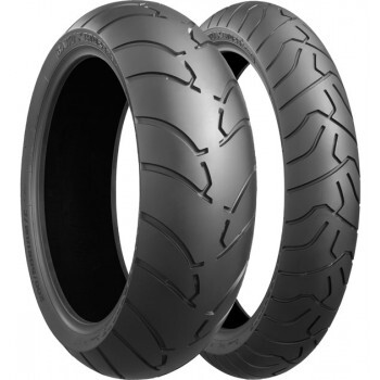 motorcycle road tyre bridgestone 120/70r18 tl 59v bt028 g front