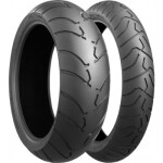 motorcycle road tyre bridgestone 120/70r18 tl 59v bt028 g front