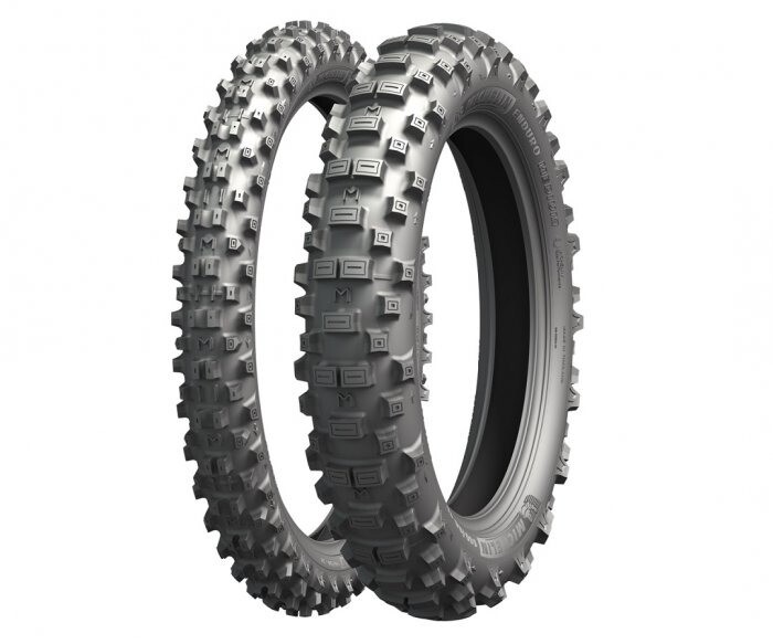 motorcycle off-road tyre michelin 120/90-18 tt 65r enduro medium rear