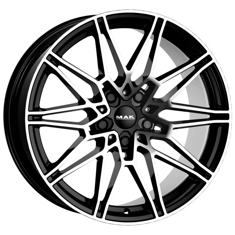 alumiinivanne MAK Koenig-D Black Mirror 10.5x20" 5x112 ET39 keskireikä 66.6