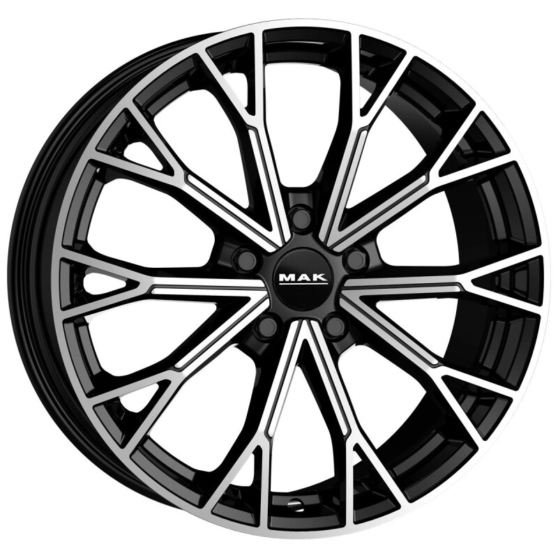 alumiinivanne MAK Asphalt Black Mirror 8.5x19" 5x130 ET50 keskireikä 66.6