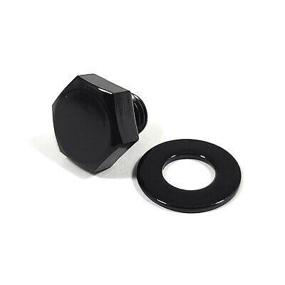 Lip Bolt M8x8 SS Gloss Black 1 Kpl