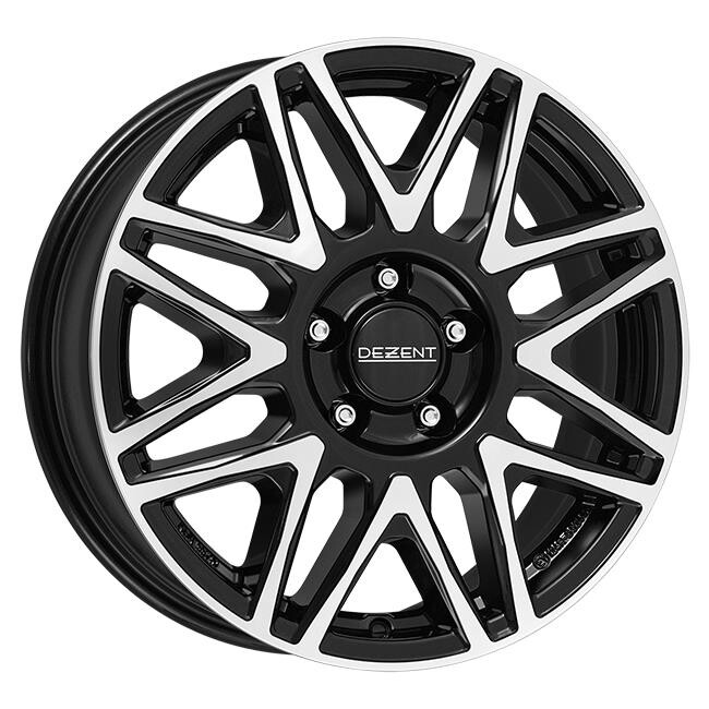 alumiinivanne Dezent KH dark Black/polished 6x16" 5x130 ET68 keskireikä 78.1
