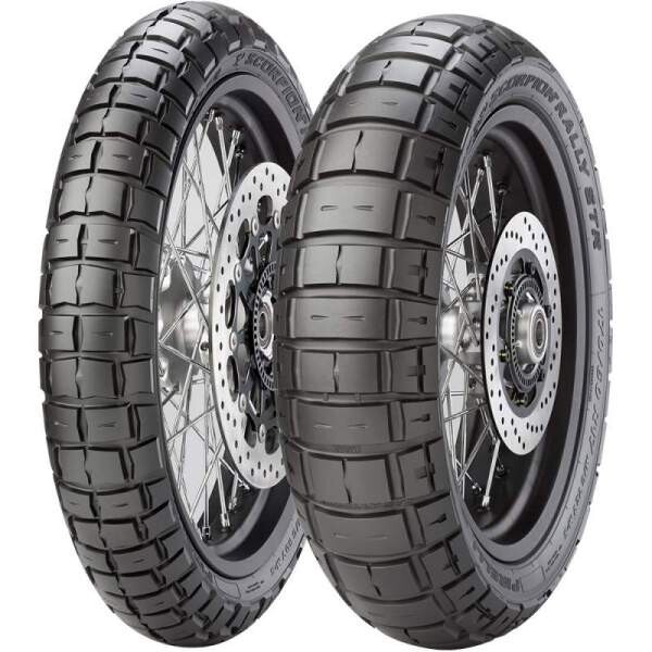 moottoripyörän rengas SCORPION RALLY STR 120/70R19 Pirelli SCRALLYSTR  60V TL F M+S