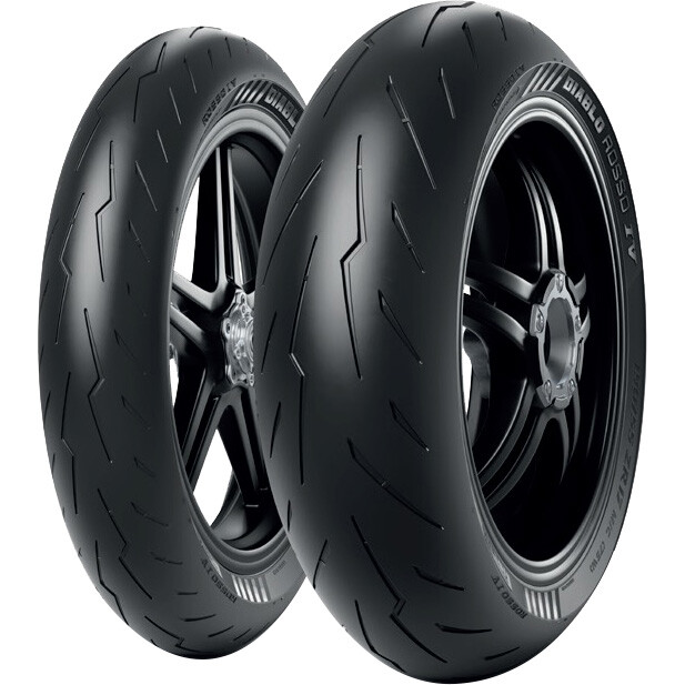 moottoripyörän rengas Pirelli Diablo Rosso 4 190/50ZR17 Pirelli DiabRos 4   (73W) TL R