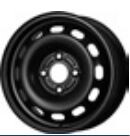5.5x14, 4x108, CH 63,3, ET: 47,5; teräsvanne FORD FIESTA V, FUSION; MAZDA 2 11.01-12.12 KRONPRINZ