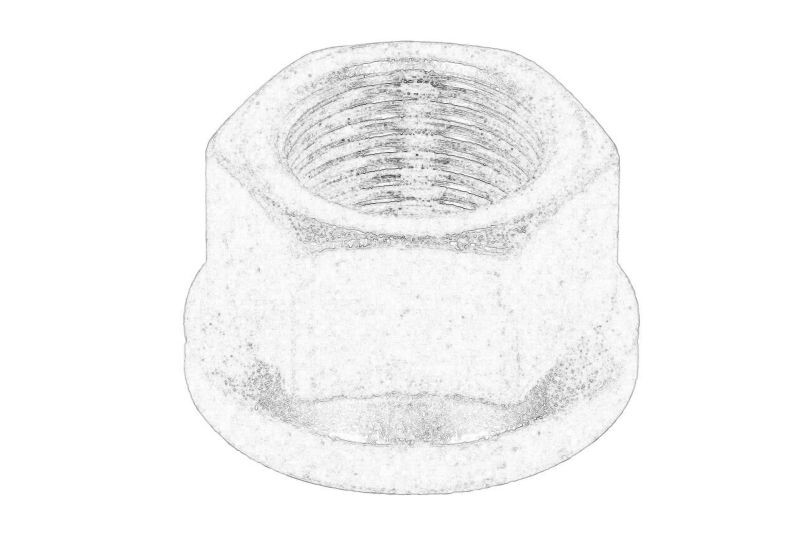 Wheel nut M20x1,5 fits: JOHN DEERE 2054, 3200, 3215, 3220, 3400, 3420, 3800, 5083E, 5093E, 5415 2WD, 5415 4WD, 5425, 5615 2WD, 5615 4WD, 5625, 5715, 5725, 6090M, 6100M, 6110M, 6110R, 6120M